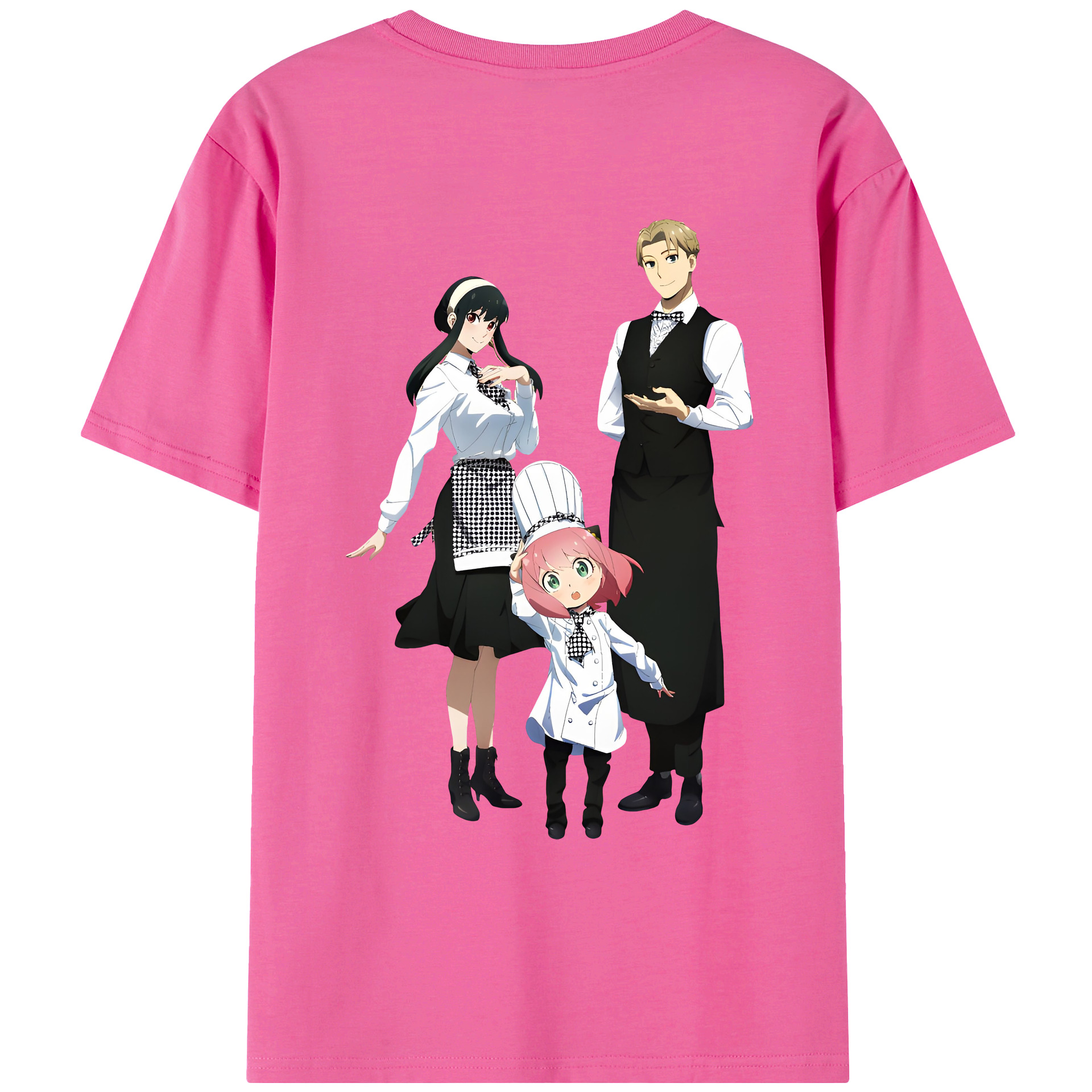 （画像用） SPY×FAMILY间谍家家酒 レディース半袖Tシャツ(バックプリント)